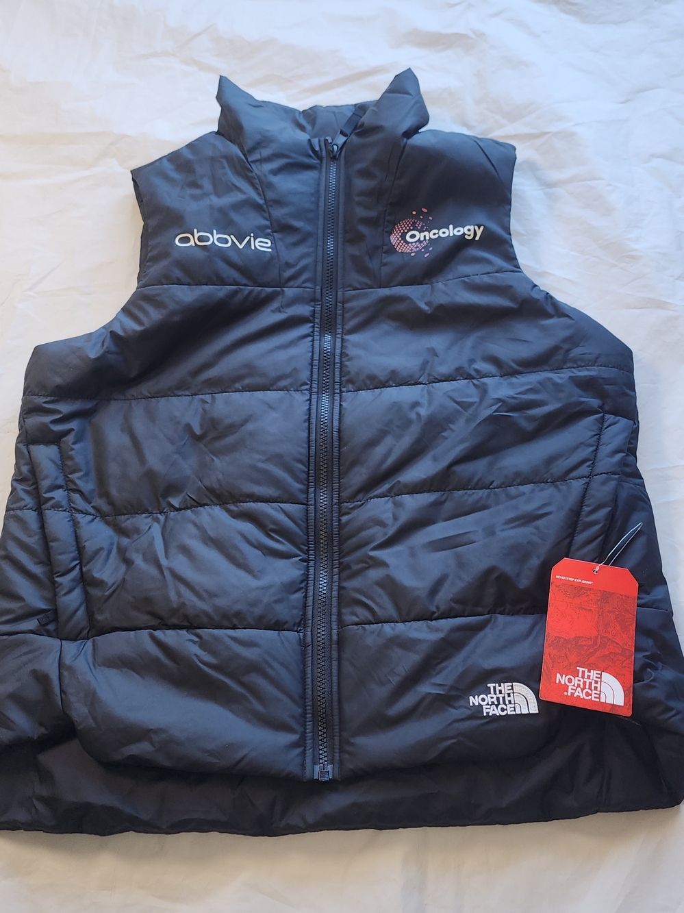 The North Face Women's Everyday Insulated Vest Black Size Large New, Has A Logos